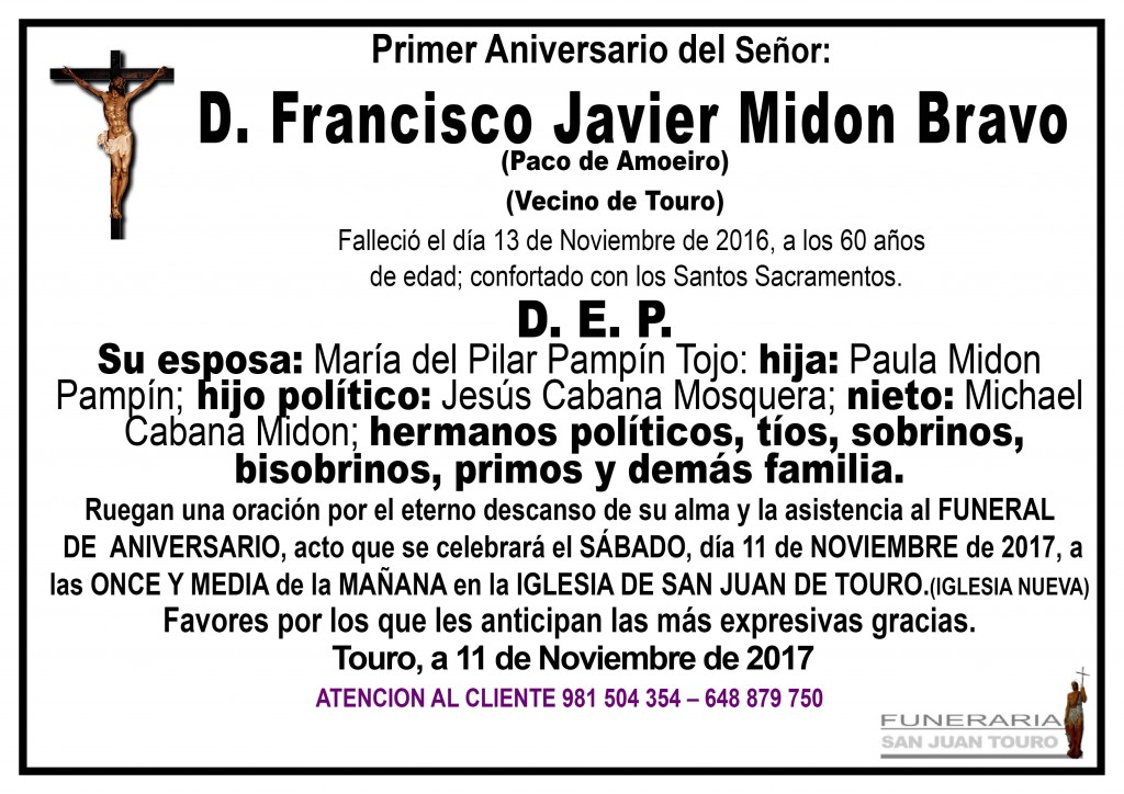 francisco javier midon bravo